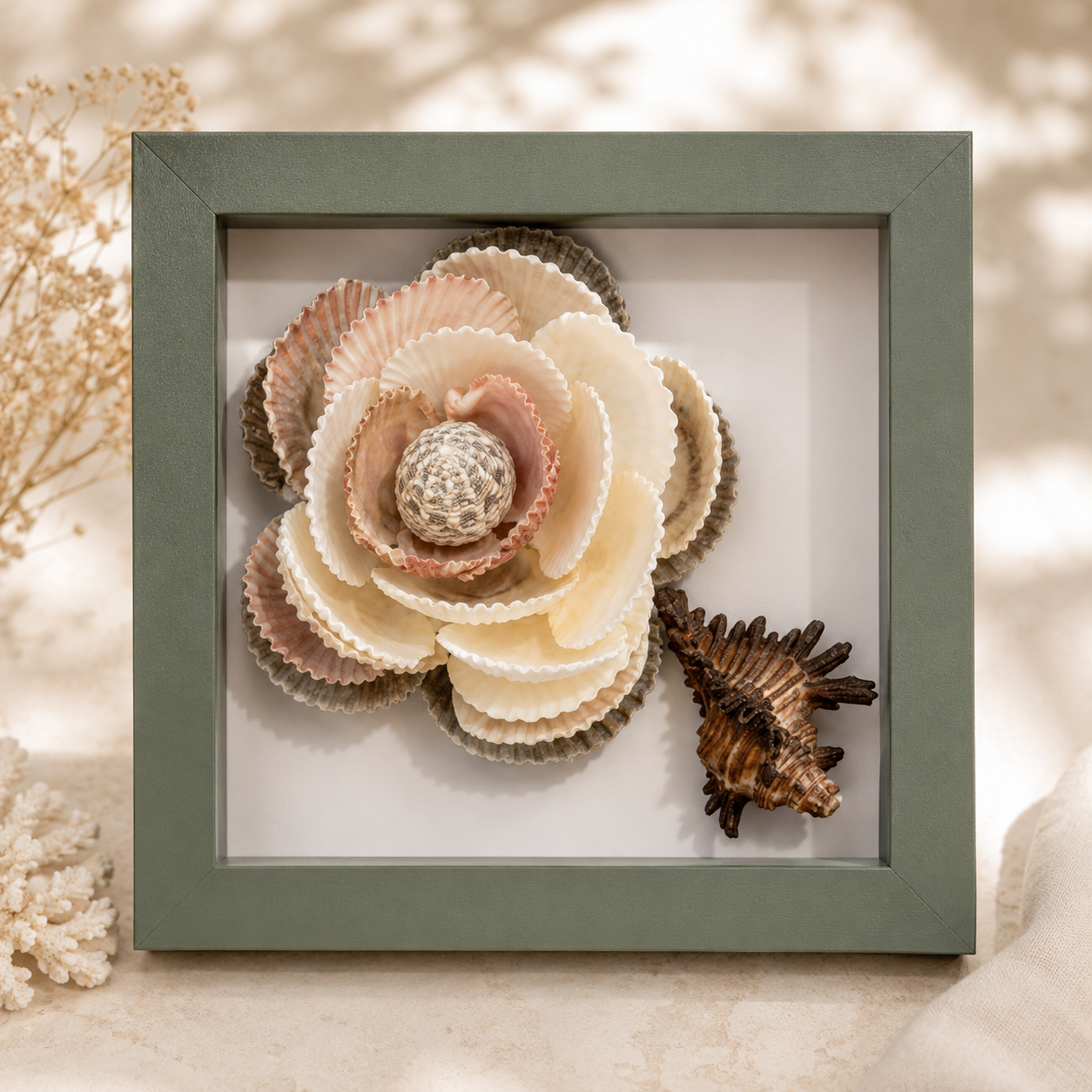 Sea Blossom Shadow Box