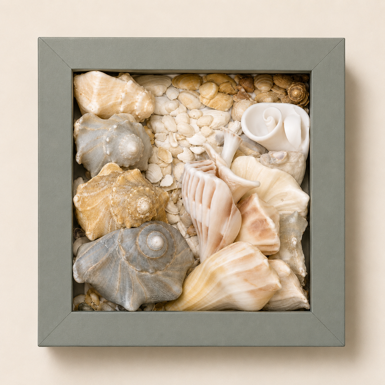 Coastal Keepsake Shadow Box I